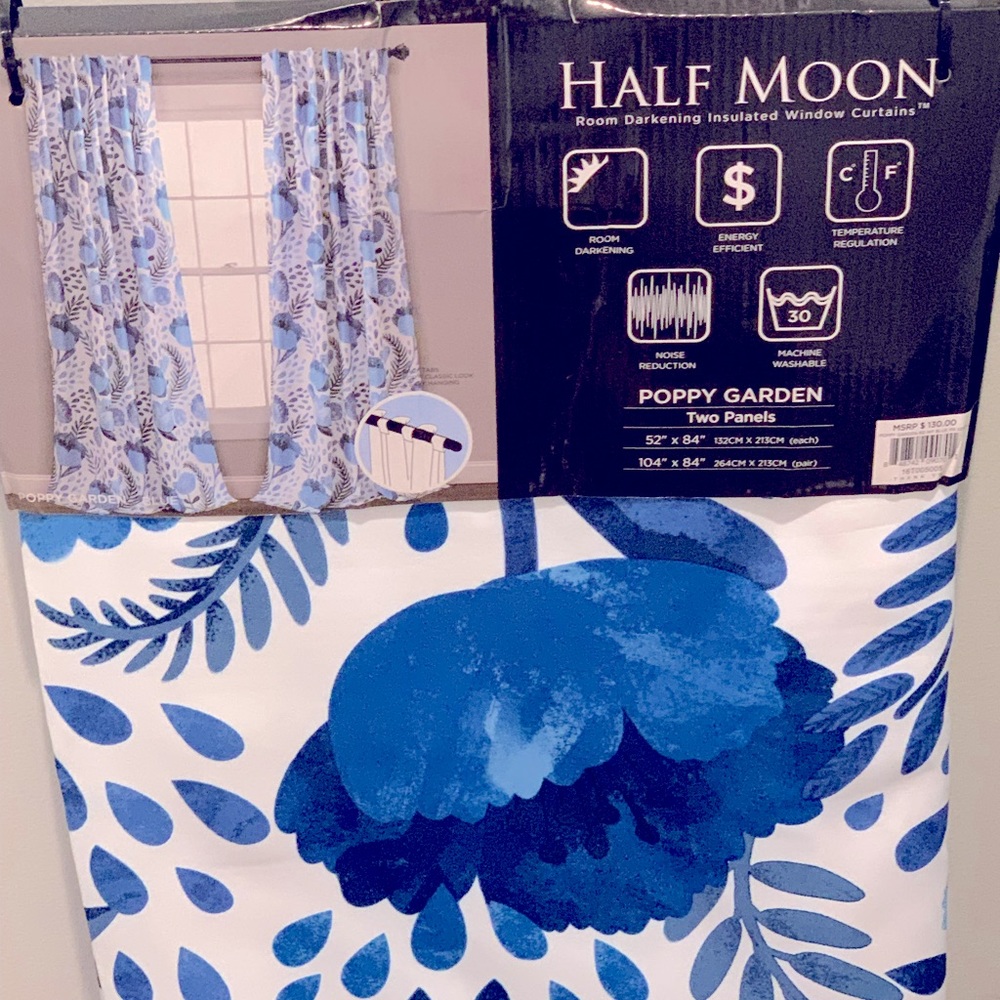 Brand New Curtain Panels set of 2 panels included